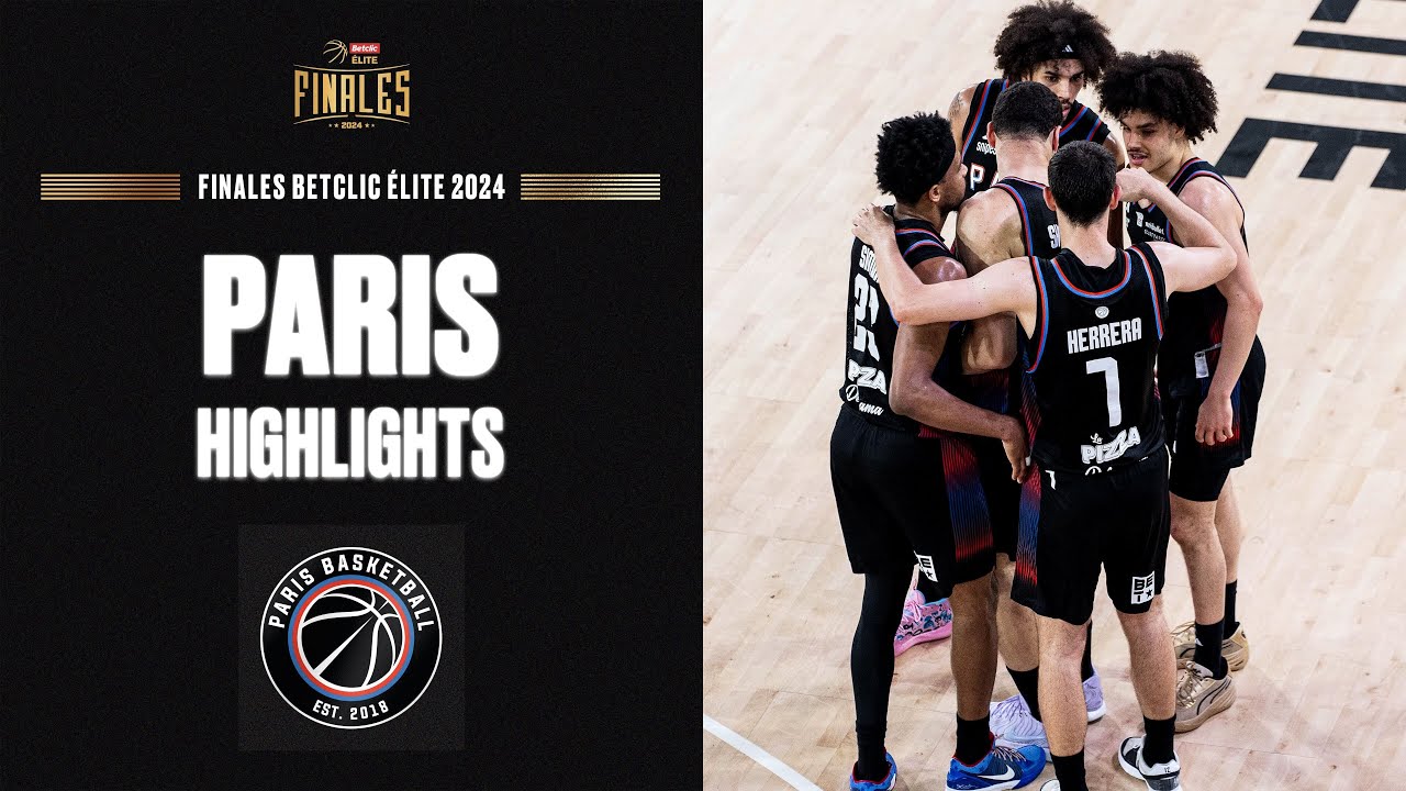 Les highlights du Paris Basketball pendant les Finales Betclic ELITE 2024
