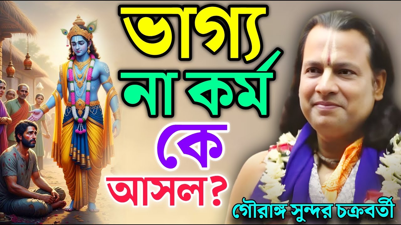 ভাগ্য না কর্ম—কে আসল? | Gouranga Sundar Kirtan | গৌরাঙ্গ সুন্দর কীর্তন