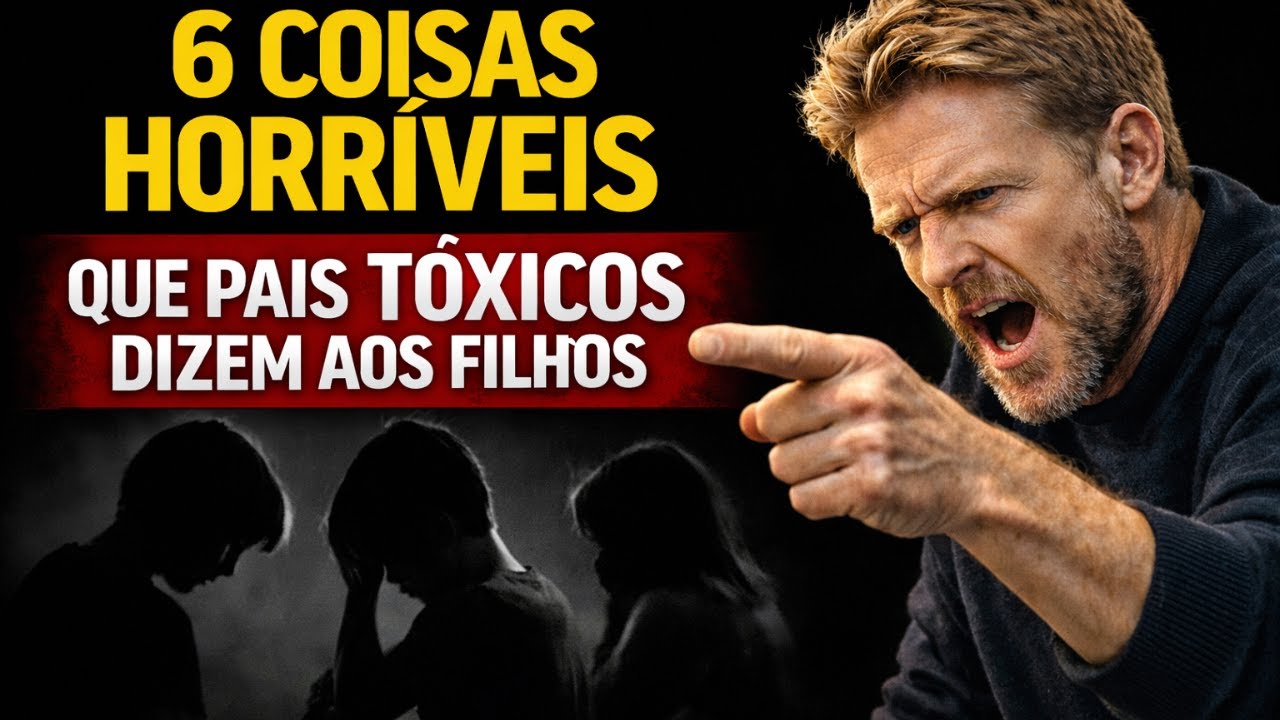 6 COISAS HORRÍVEIS QUE PAIS TÓXICOS DIZEM NA CARA DOS FILHOS | ISSO MARCA PRA SEMPRE