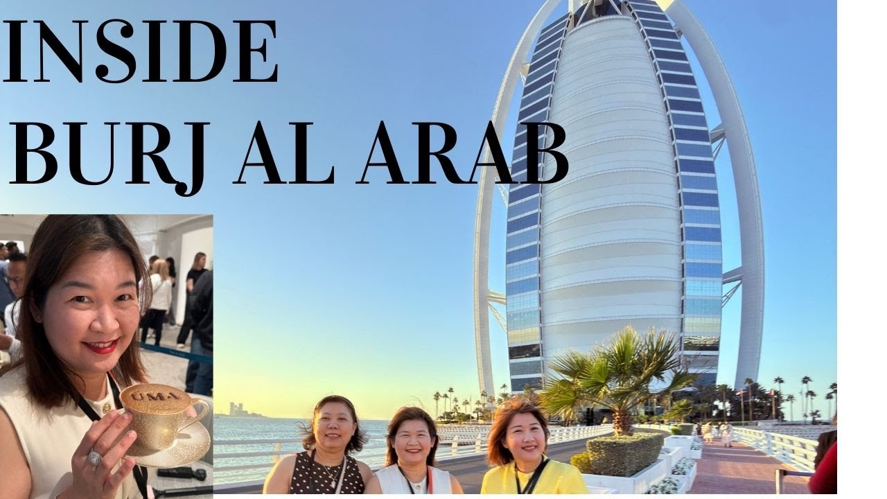 Inside Burj Al Arab Tour | The World's Most Luxurious Hotel Tour