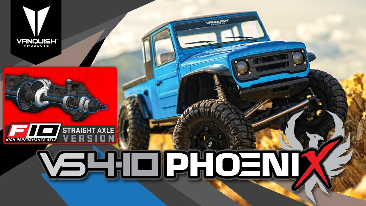 Vanquish Products VS4-10 Phoenix with F10 Straight Axle