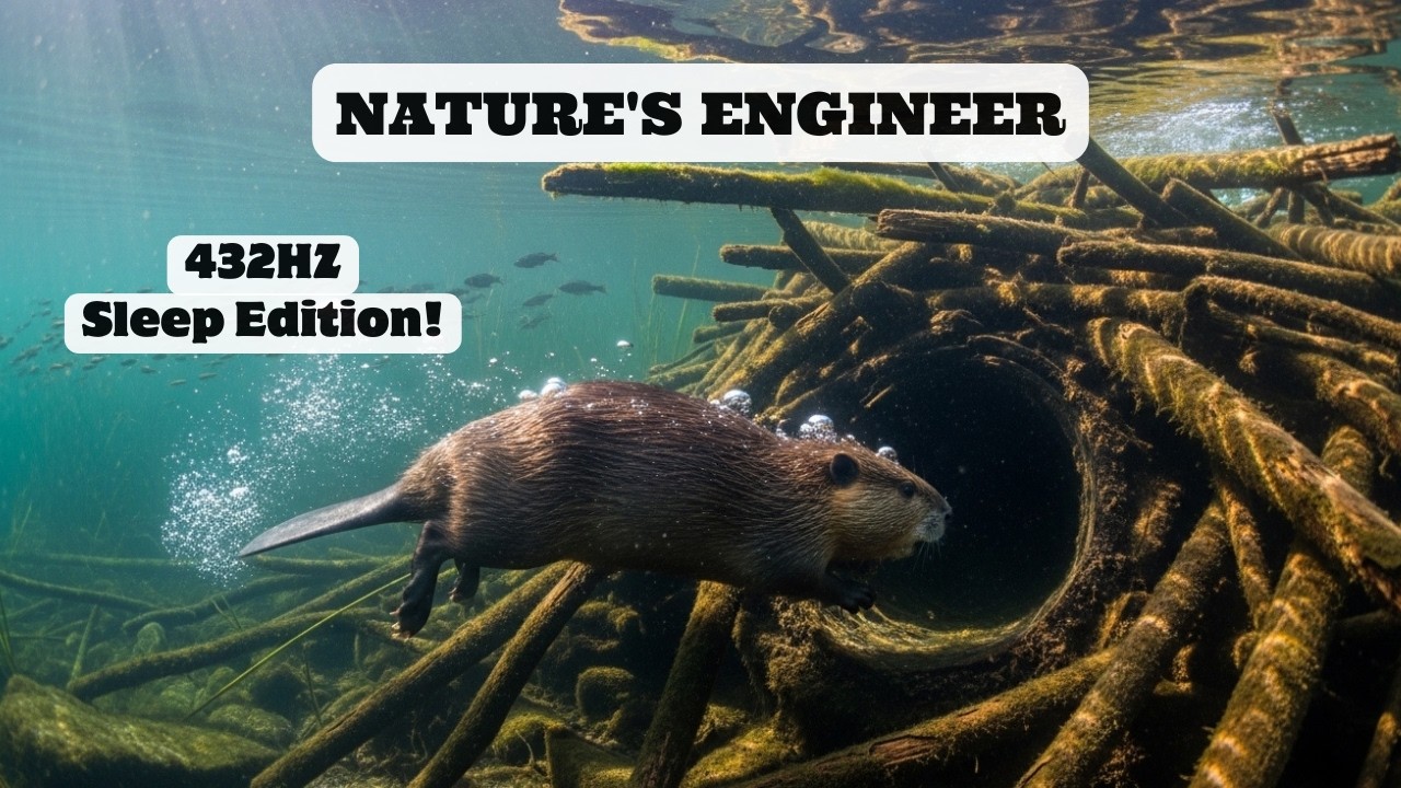 The Engineering Genius of Beavers 🦫😴 Deep Sleep Documentary | 432Hz Healing Frequency Music