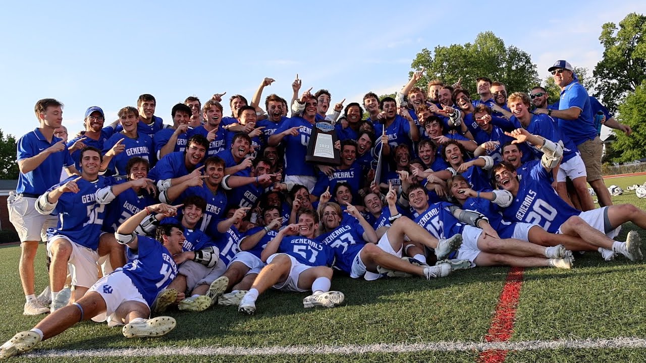 W&L Men's Lacrosse wins the 2023 ODAC Championship
