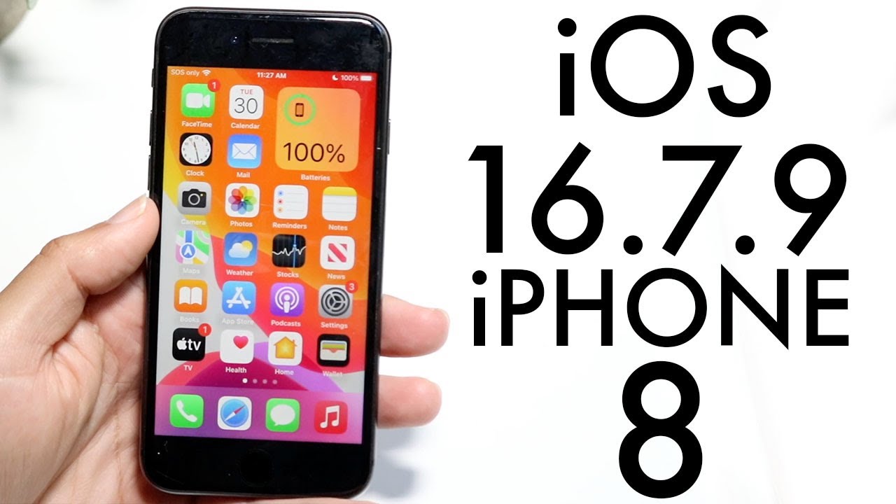 iOS 16.7.9 на iPhone 8! (Обзор)