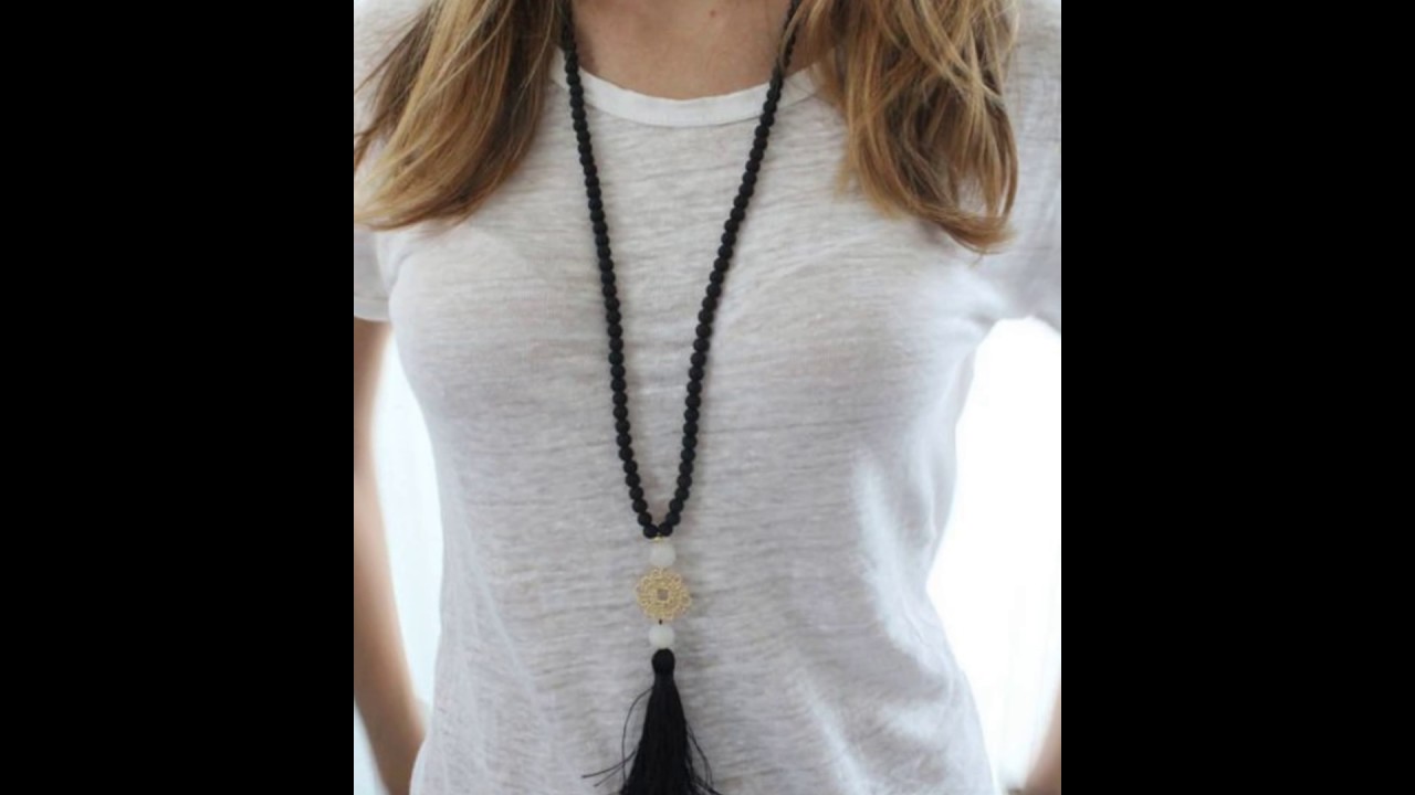 Collares largos para dama