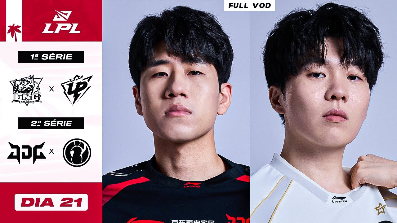 AO VIVO: LNG x UP | JDG x IG | LPL dia 21 | ILHA DAS LENDAS !cupom !sadia !grupo !kbmidl