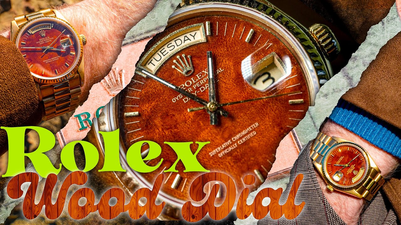 Buying a Rare Wood Dial Rolex Day Date in Gold! (vintage rolex unboxing)