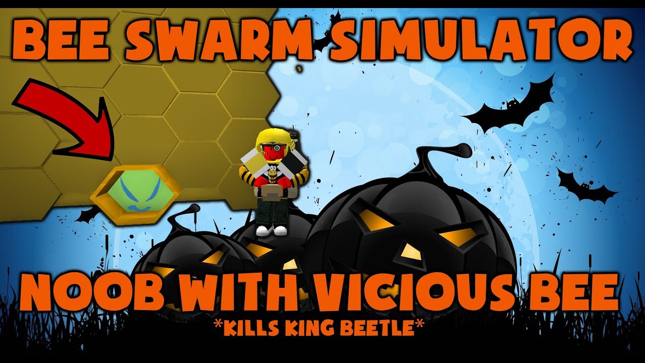 Noob with VICIOUS BEE!?! Beats King Beetle!!! *CJMittens*