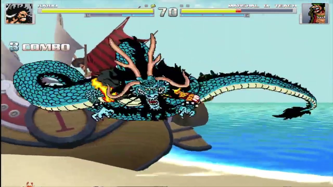 kaido VS marshall d. teach
