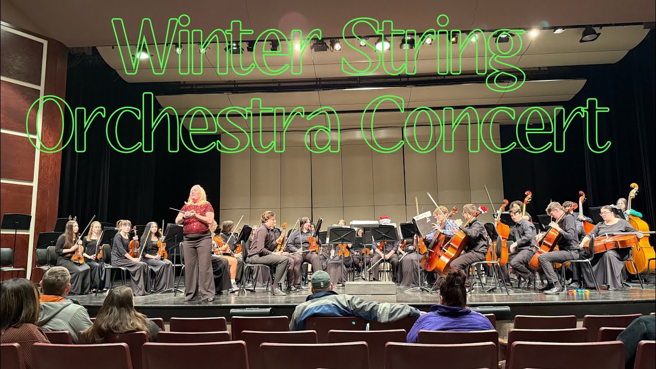 Wood Winter String Orchestra Concert Part 1