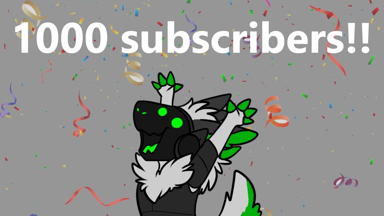 Thank you for 1000 subscribers!