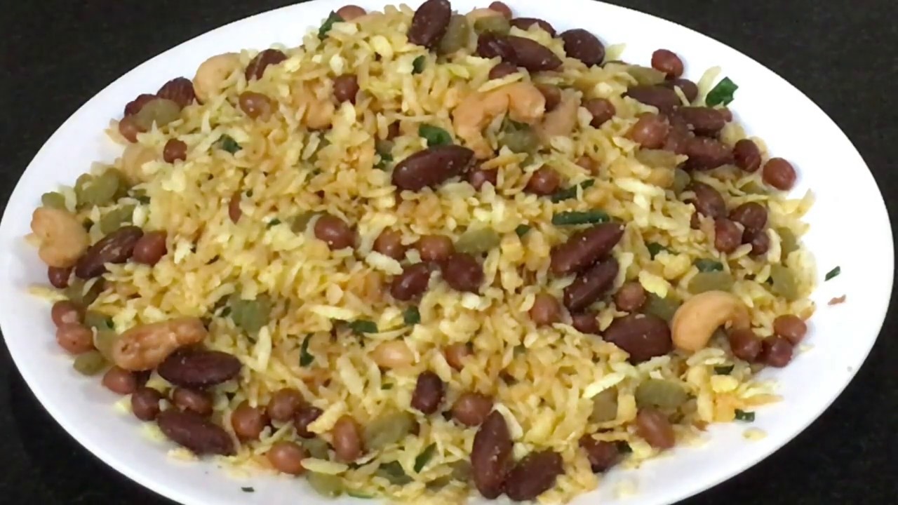 Khatta meetha chivda namkeen | खट्टा मीठा चिवडा मिक्सचर |Poha mixture |Tea time snack
