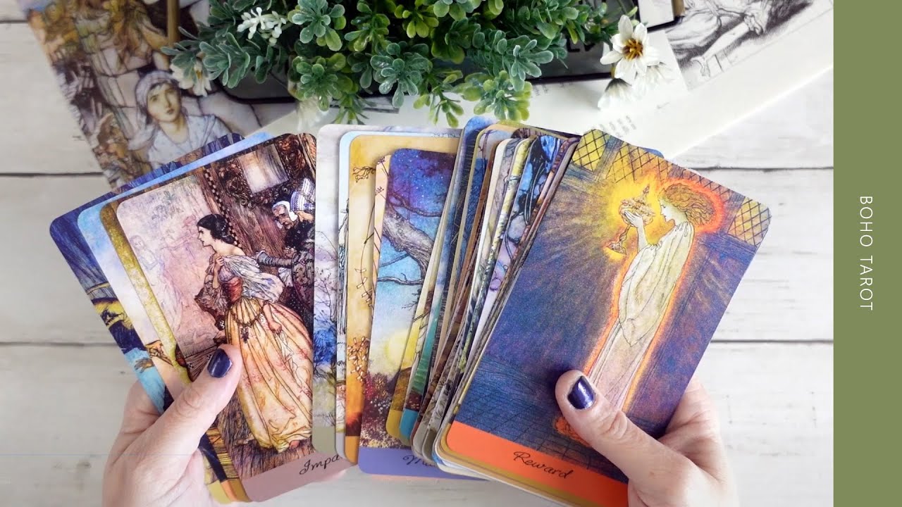 Arthur Rackham Vibrant Oracle (flip-through and pairings)