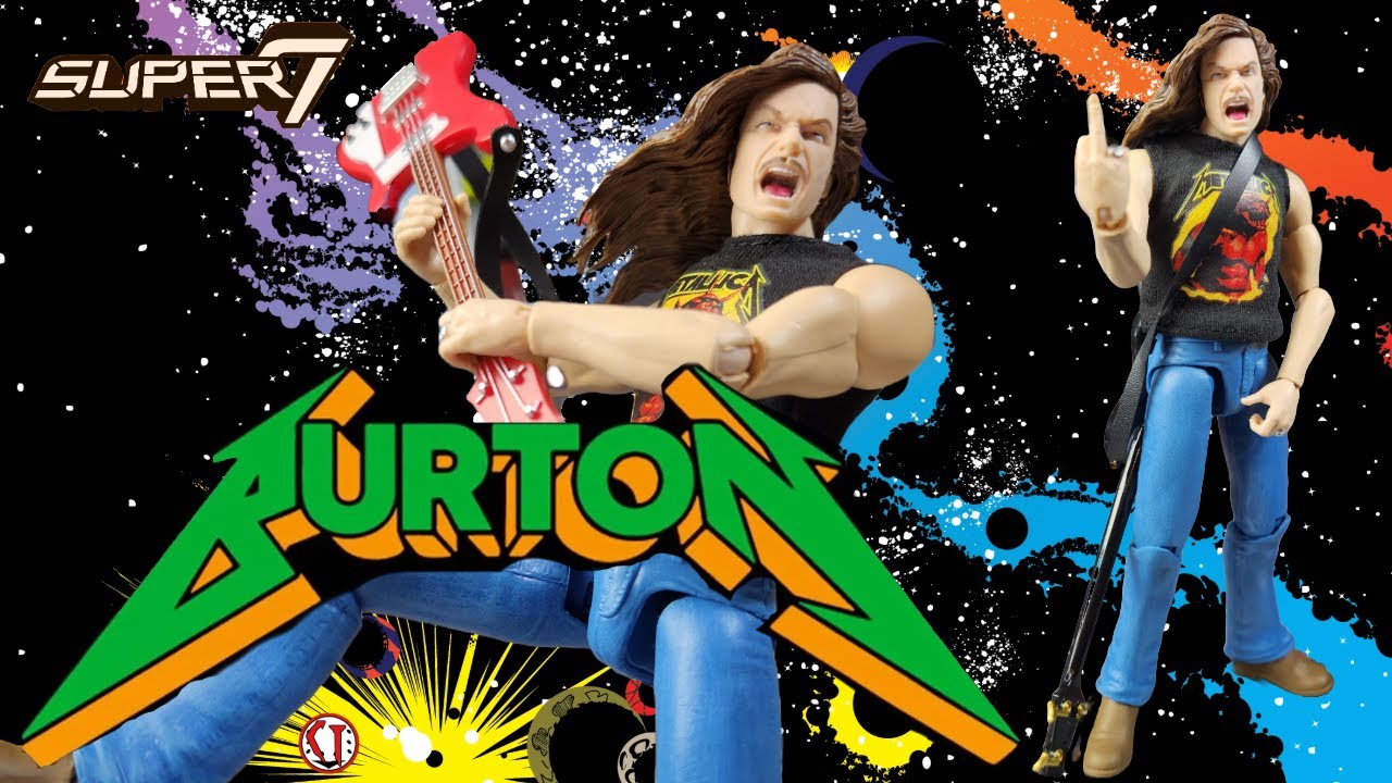 Super 7 Ultimates! Cliff Burton Superhero Poster Review