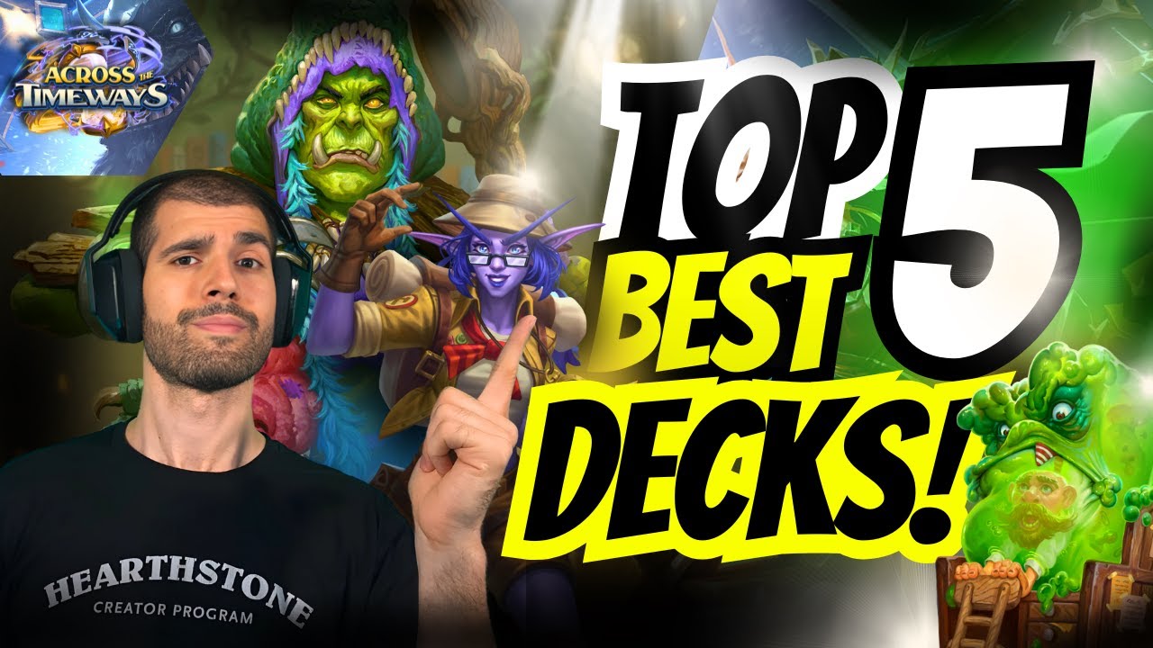 🔥 TOP 5 NEW BEST DECKS After the Nerfs! | Updated Hearthstone META Report