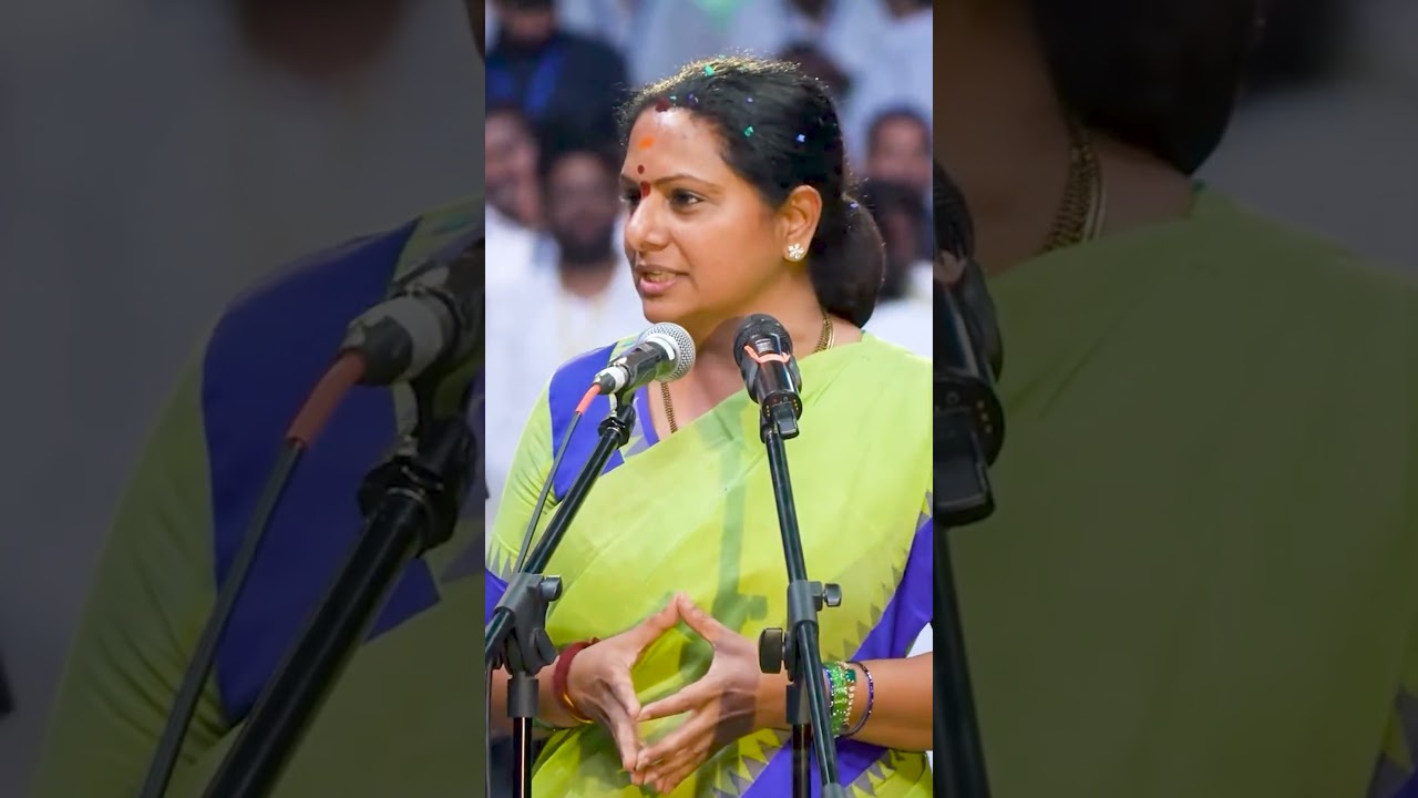 Free Education Promise for Middle Class & Poor Students | Kalvakuntla Kavitha at TRS Party Launch