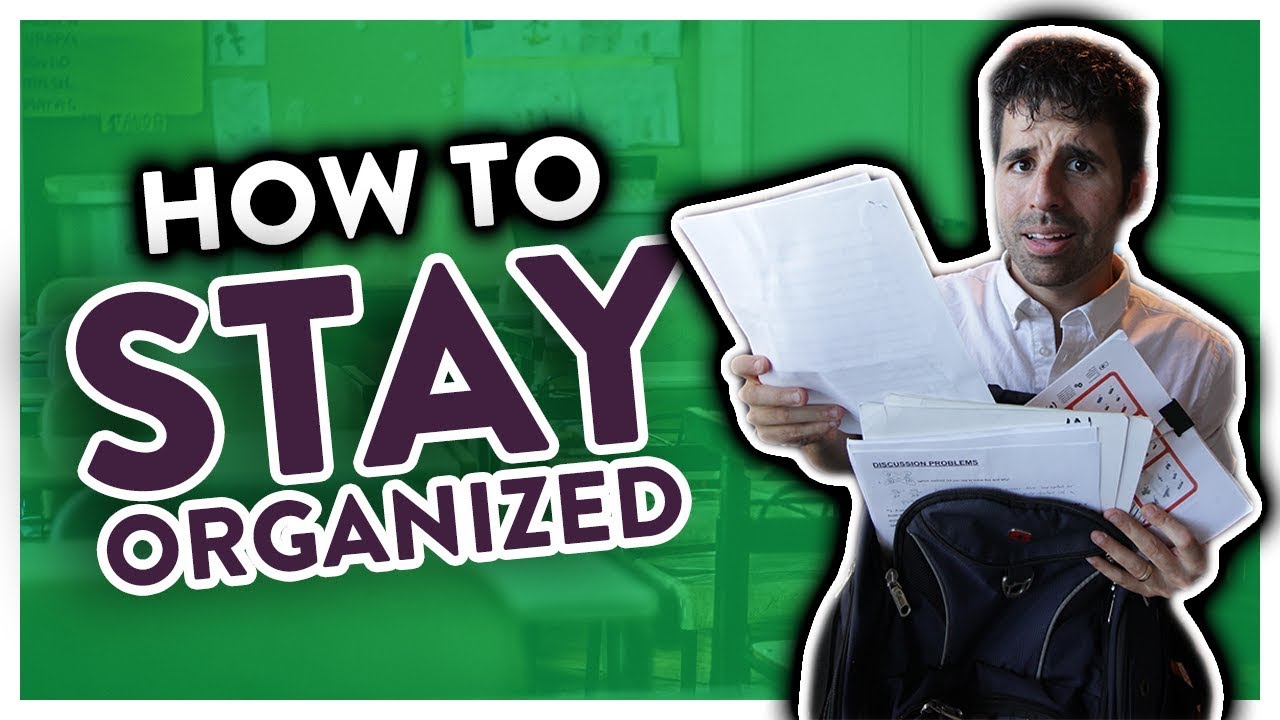 Tips for New Teachers | STAY ORGANIZED