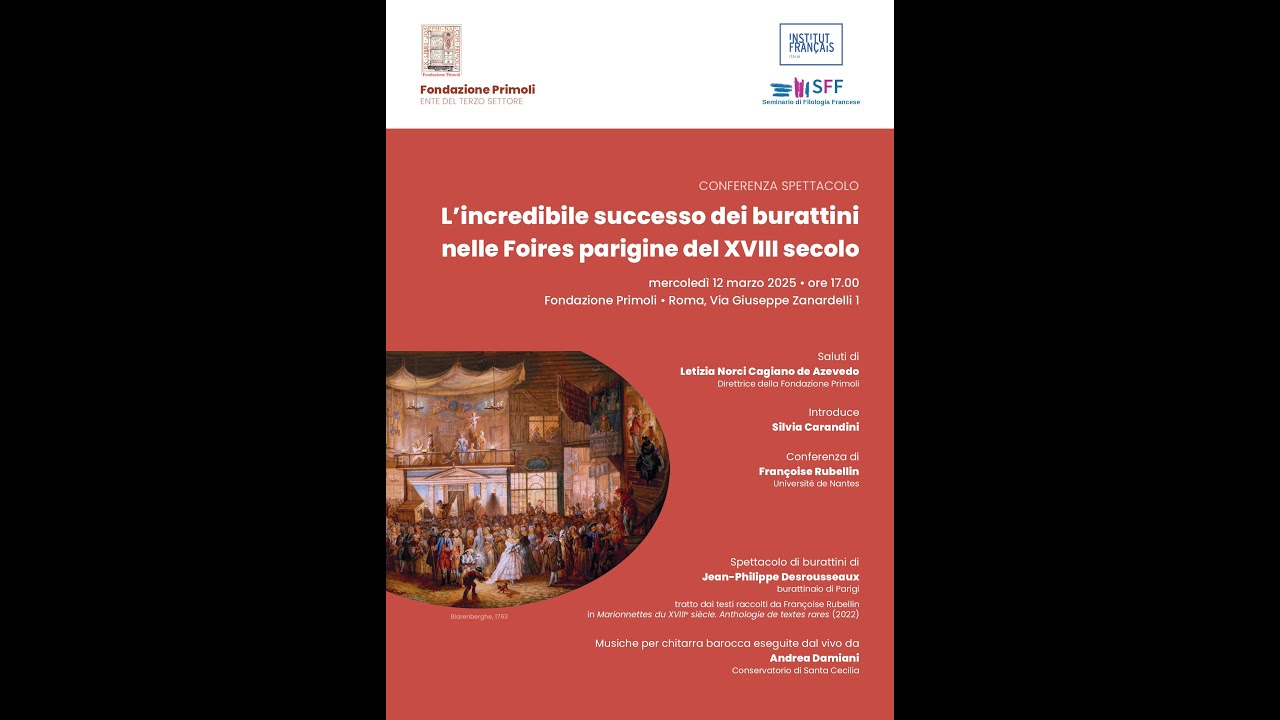 L’incredibile successo dei burattini nelle Foires parigine del XVIII secolo