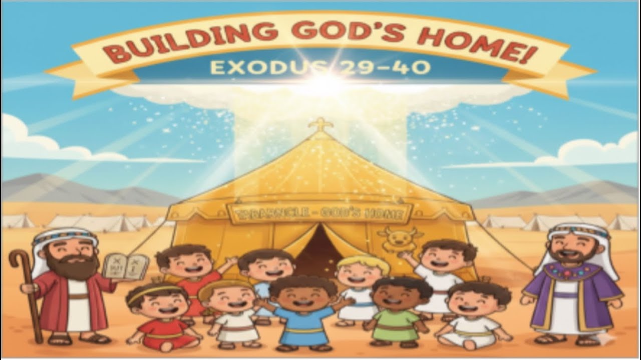 Building The Holy Tabernacle. Exodus 29-40. 