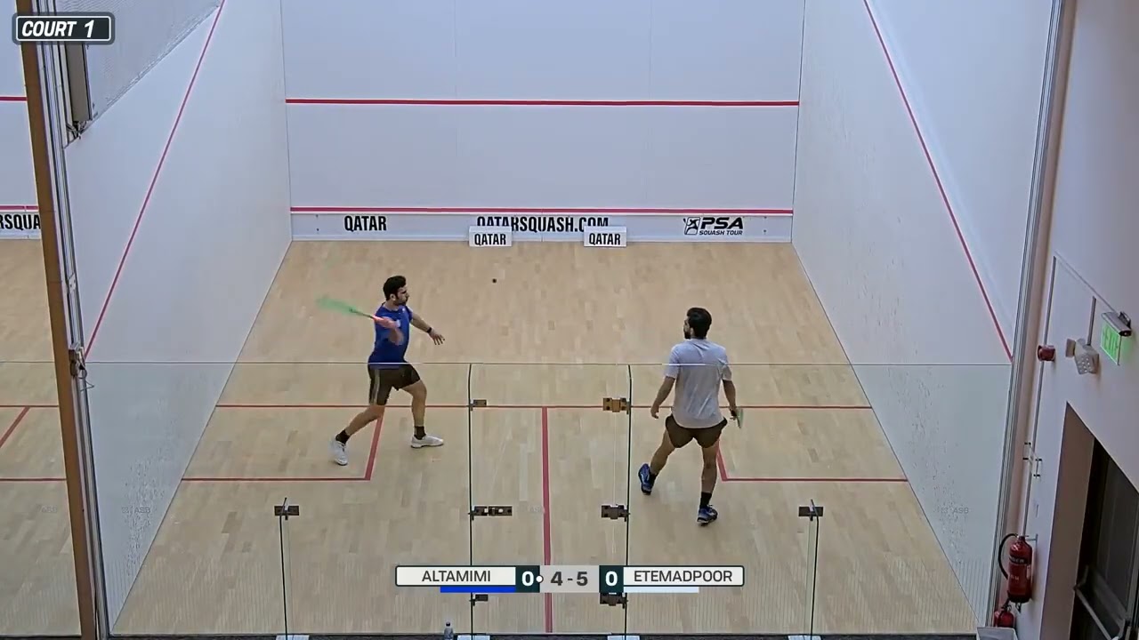 QSF 4 Challenger 2025 - Quarter final: Ammar Altamimi (Kuw) Vs. Sepehr Etemadpoor (Iri)
