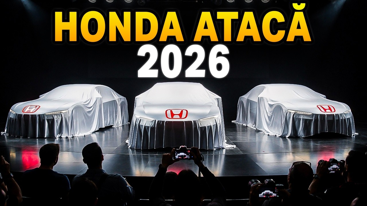 IMPACT TOTAL! HONDA Prezintă Gama 2026 și Lasă Piața Auto în ȘOC