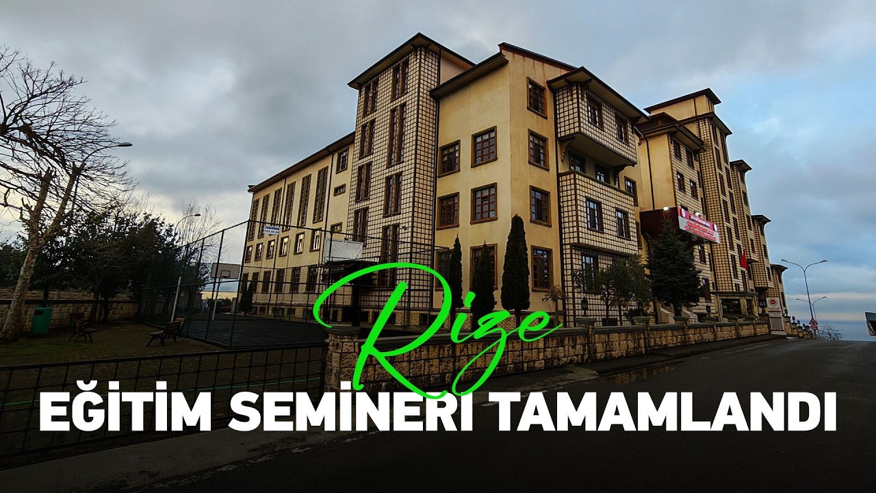 📌 Kafile Görevlileri Eğitim Seminerimizin 10’uncusu Rize’de Tamamlandı.