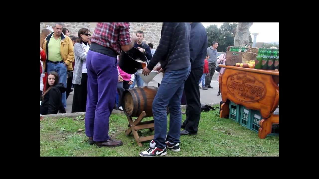 Elaboración de sidra en Cantabria (Sidra Somarroza)