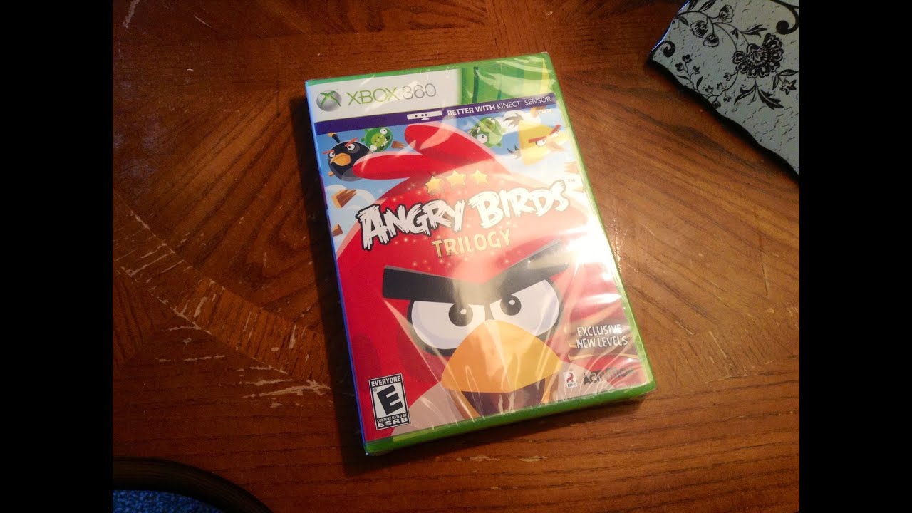 Angry Birds Trilogy(Unboxing)