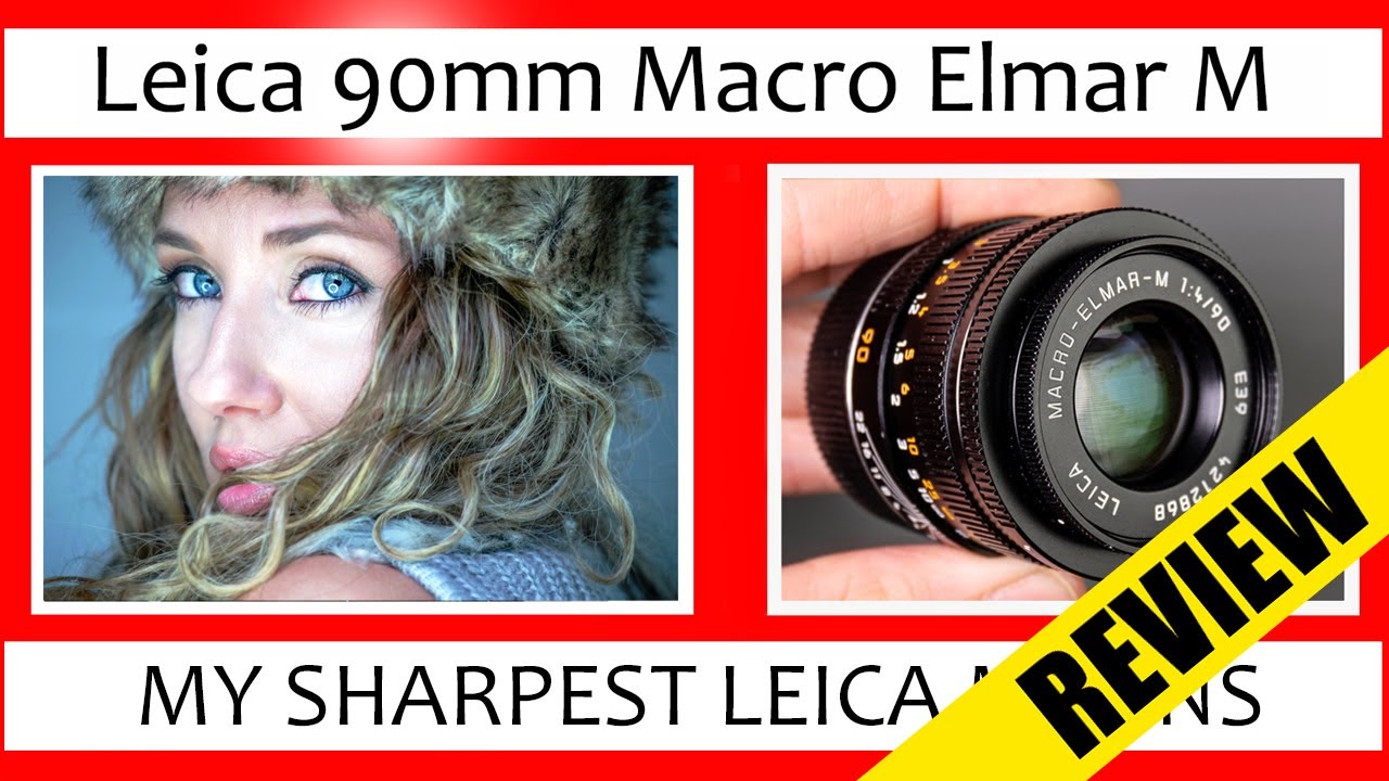 🔴 Leica 90mm Macro Elmar M Review (90mm Macro Lens Portraits) | Smallest Telephoto Lens?
