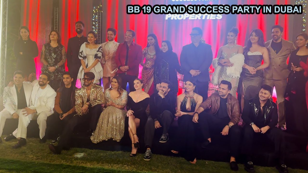 BB 19 Grand Success Party In Dubai | MS shorts