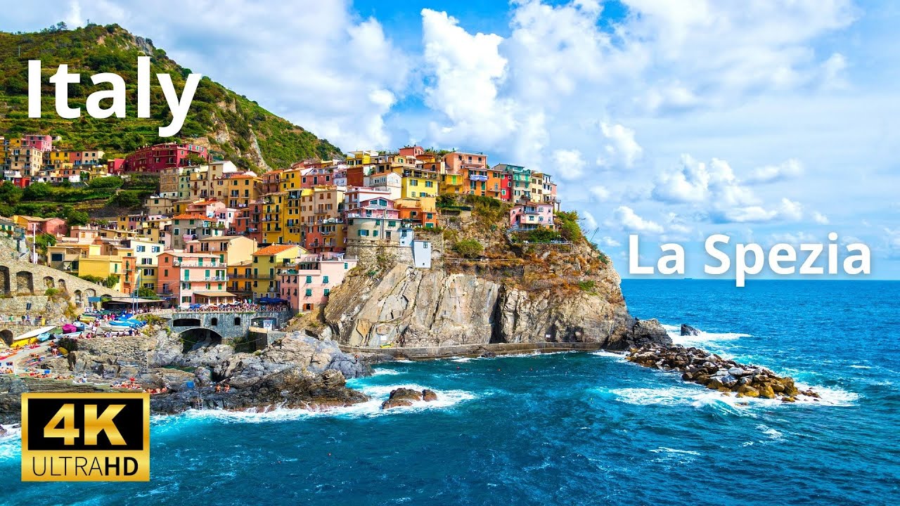 🇮🇹  La Spezia, Italy, walking tour 4k 50 fps