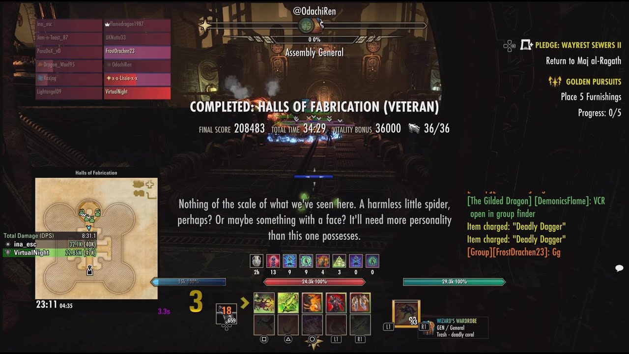 The Elder Scrolls Online - vHoF trifecta 