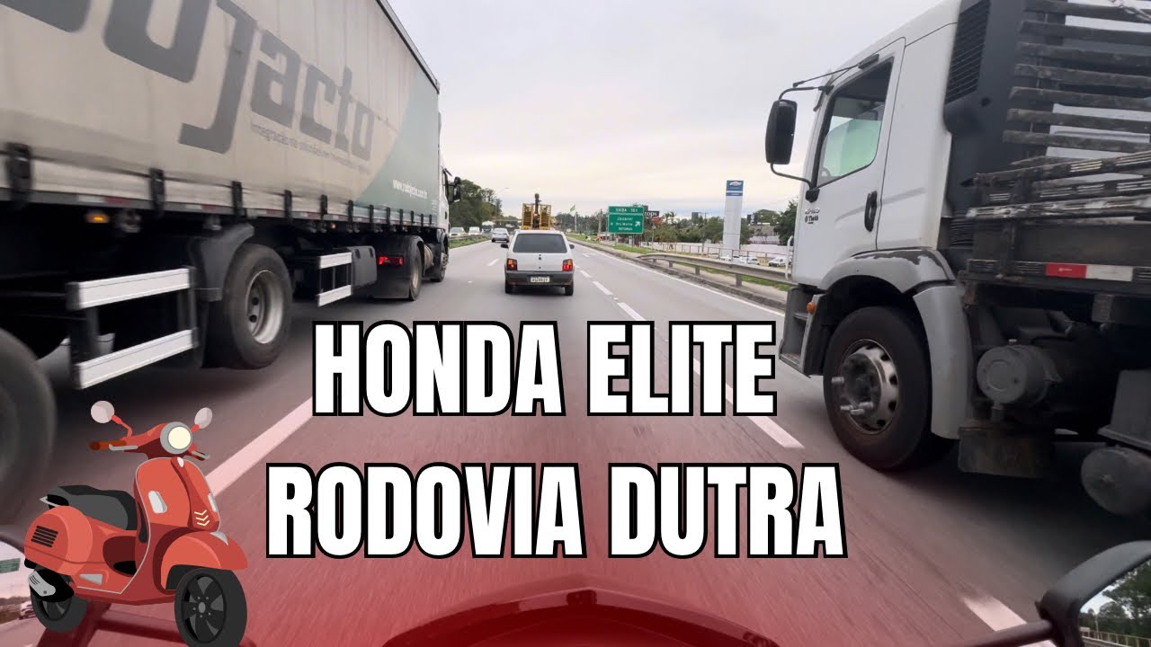 🏍️ HONDA ELITE NA RODOVIA: SERÁ QUE AGUENTA O DESAFIO? 🔥