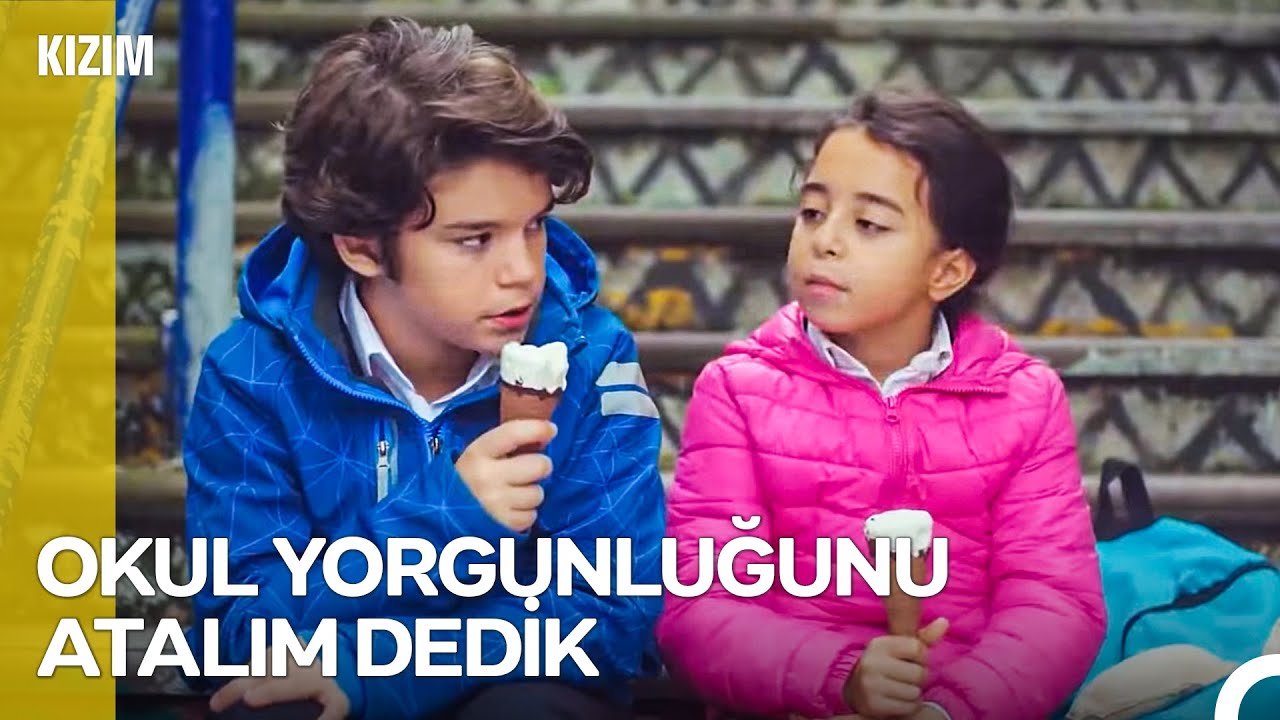 Mertcan'la Okul Çıkışı Dondurma Keyfimiz - Kızım