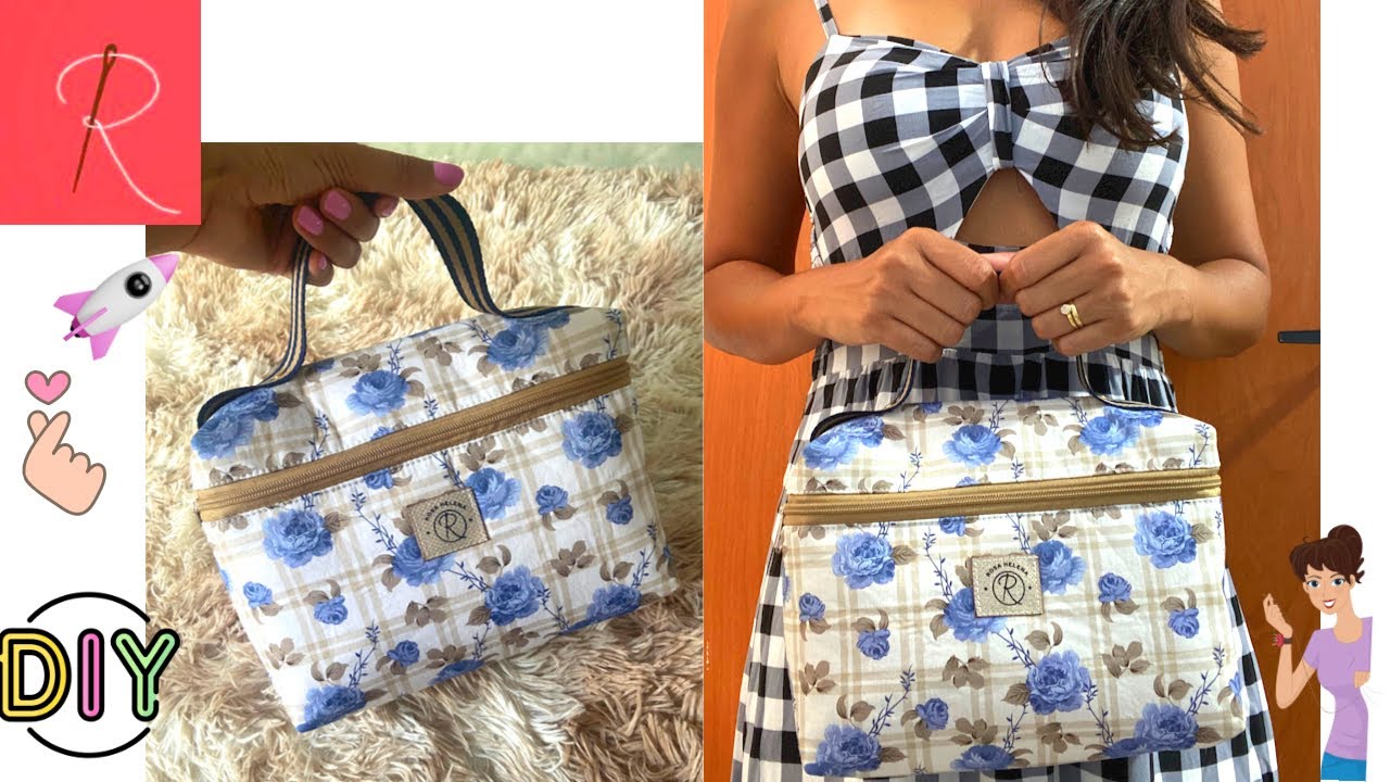 COMO FAZER UMA BOLSA RÁPIDA E FÁCIL ⭐️ COSTURA CRIATIVA PARA INICIANTE