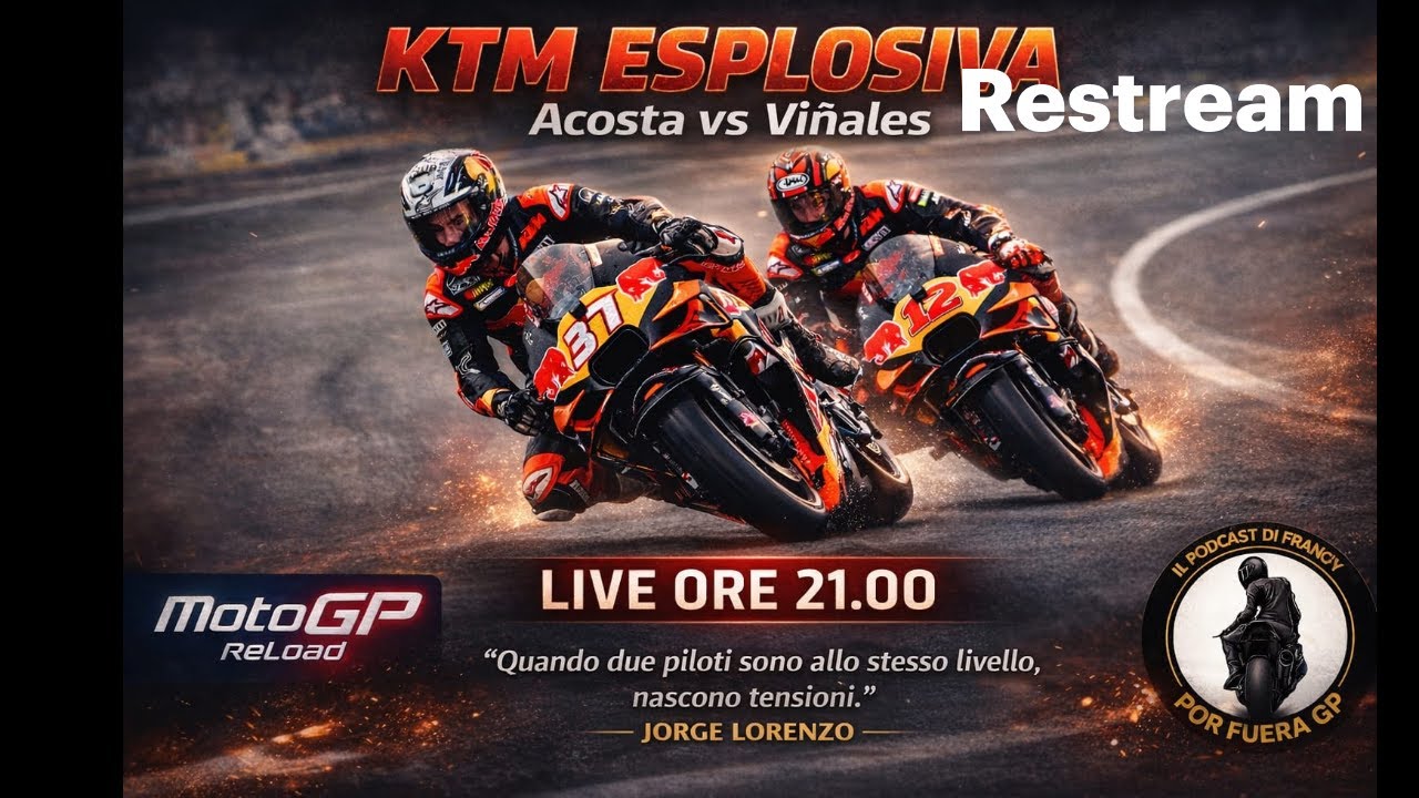 MOTOGPRELOAD - Alta tensione tra Pedro Acosta e Maverick Vinales 🏍️
