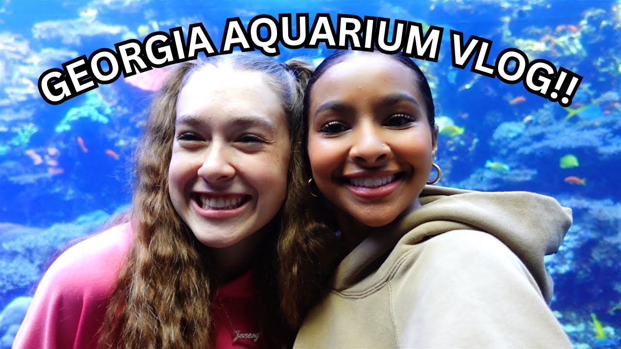 GOING TO THE GEORGIA AQUARIUM🐬(VLOG)