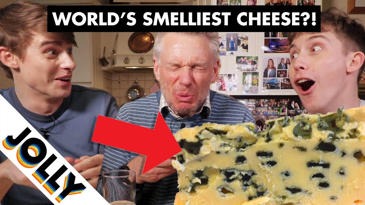 English Gentleman Tries Cheese that is BANNED on Public Transport??!