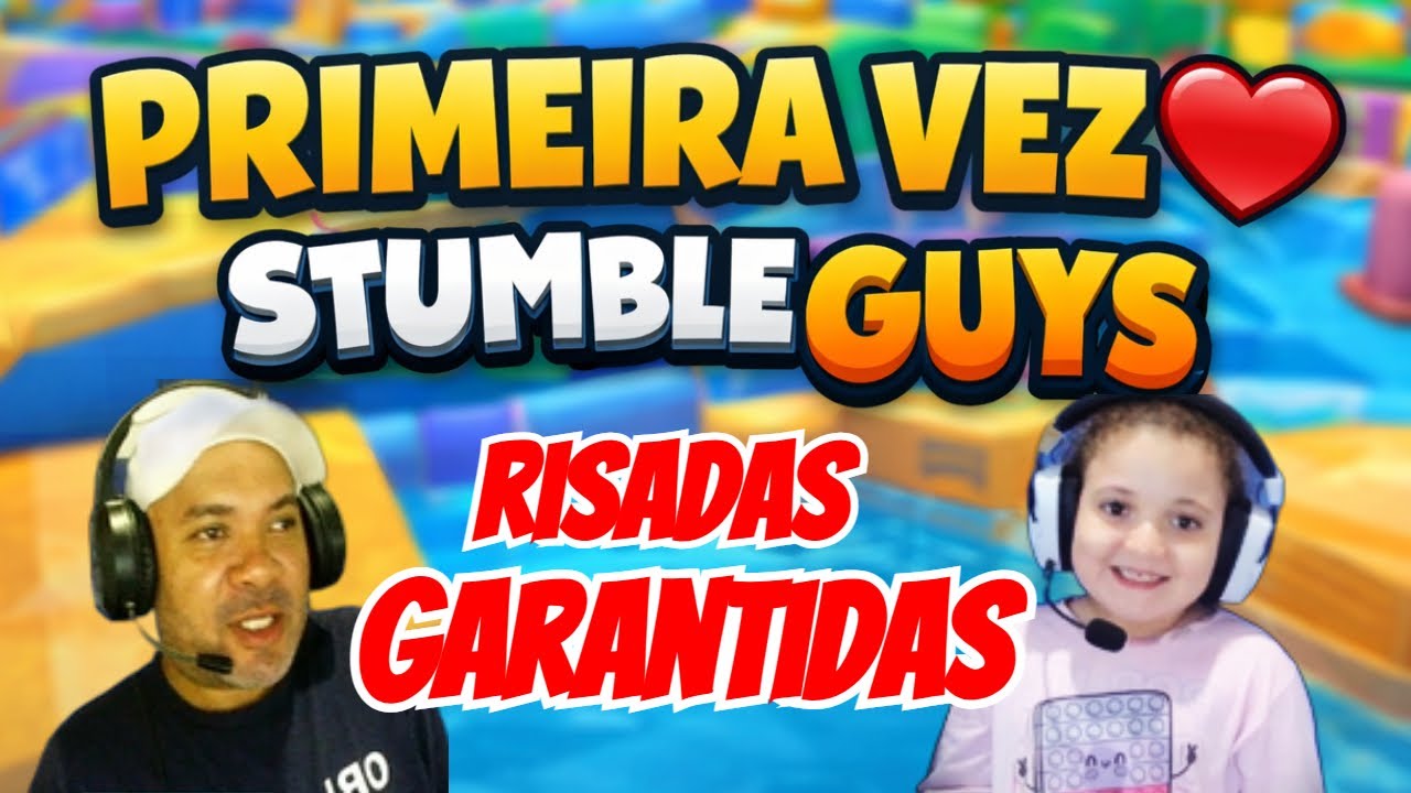 Stumble Guys com minha filha: risadas garantidas 😂🎮