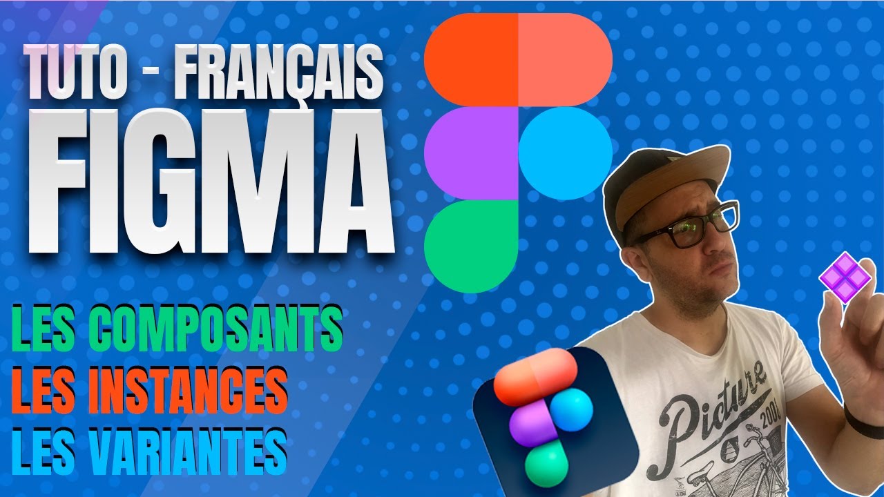 Figma pour debutants - les composants (tuto francais)