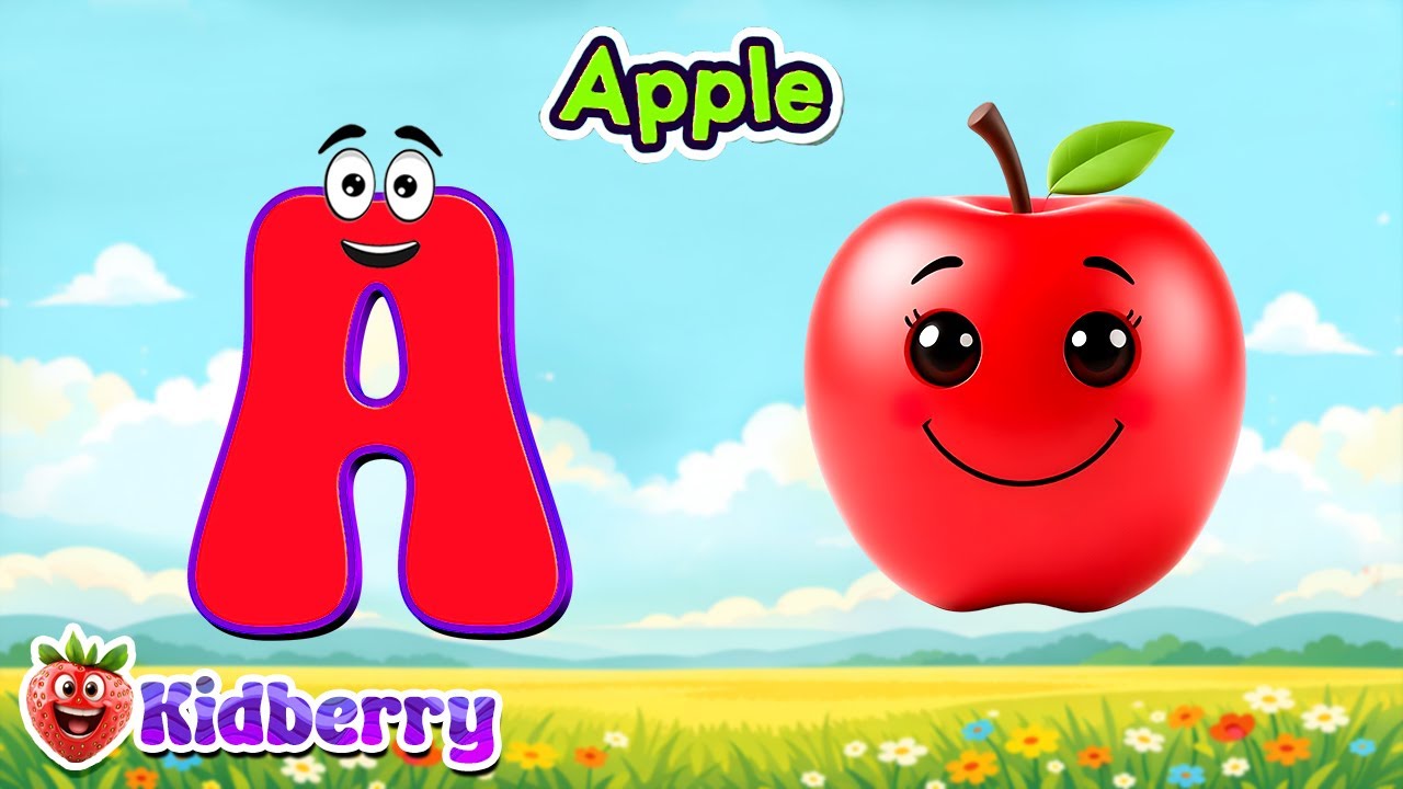 Learn ABC Phonics A to Z | Fun Alphabet Song for Kids | Kidberry