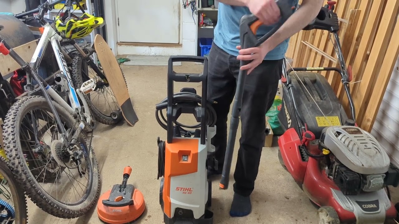 Stihl RE 90 Pressure Washer, 10-100BAR, 520L/H,  REVIEW