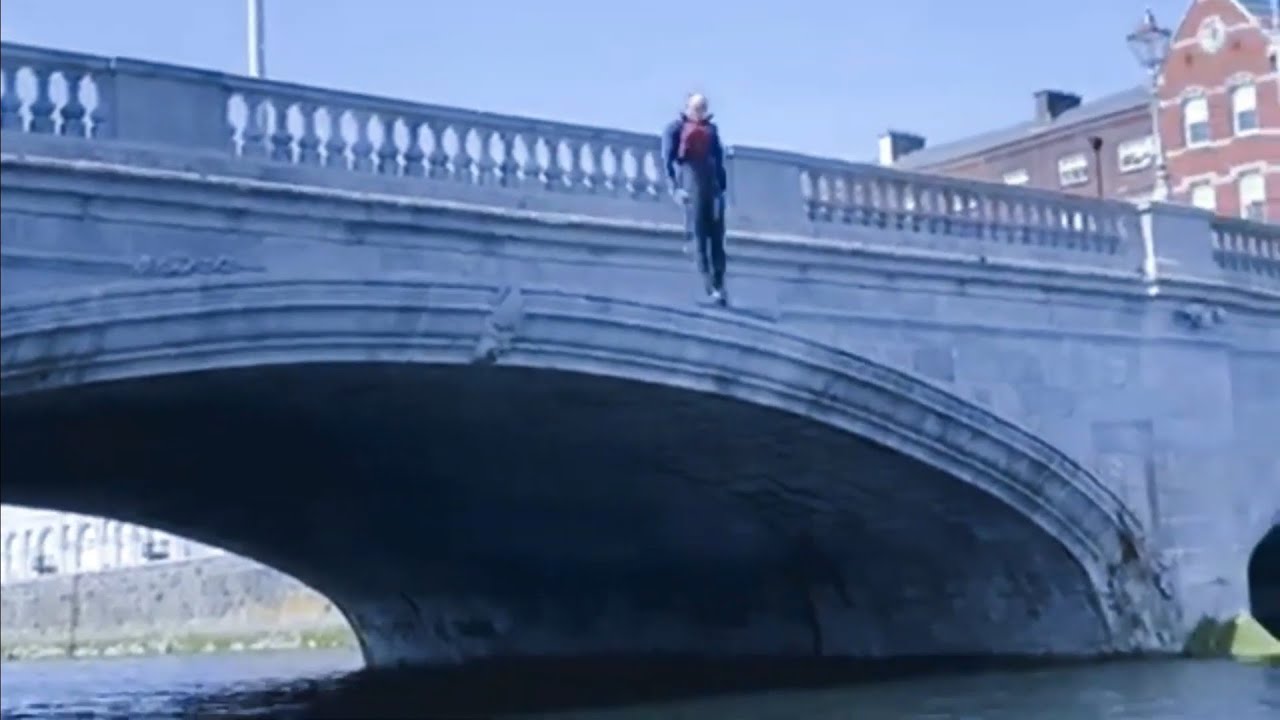 Kayaking through Cork City, Secret Island Hideout and Patrick's Bridge Jump