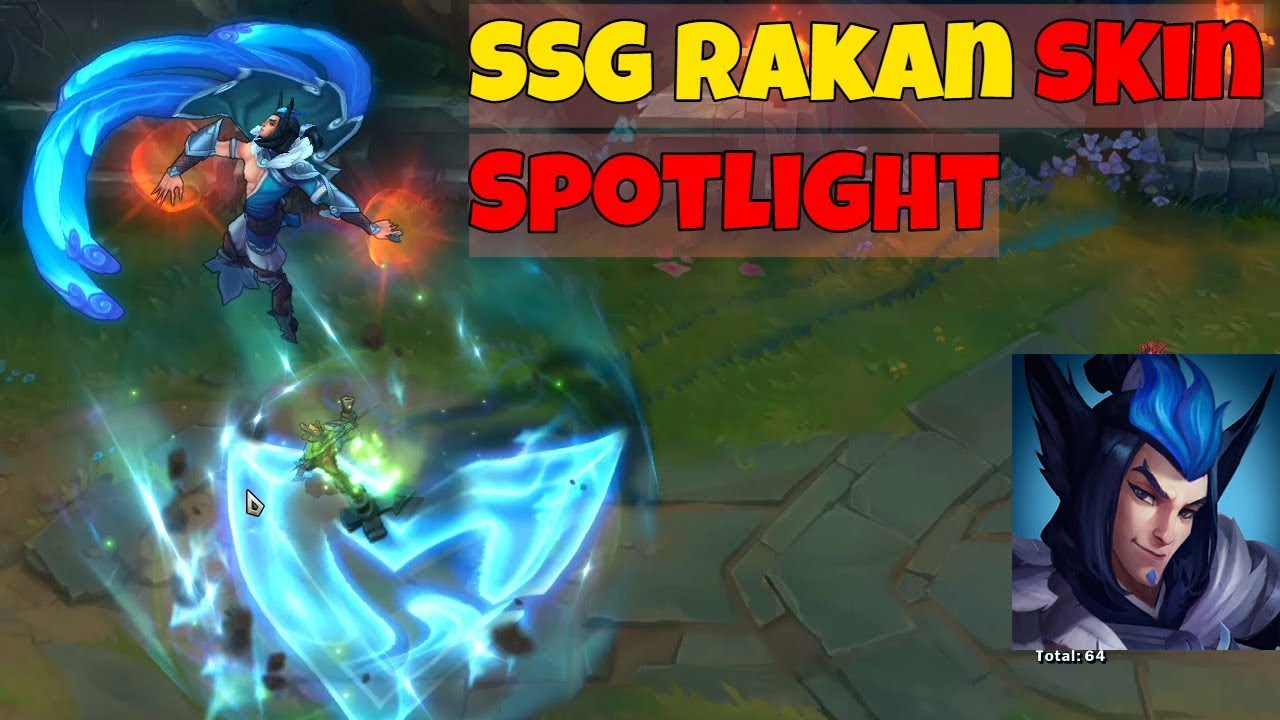 SSG-Rakan NEw SKin Spotlight 2018 || League of Legends New Samsung Galaxy Skins ( SSG 2018)