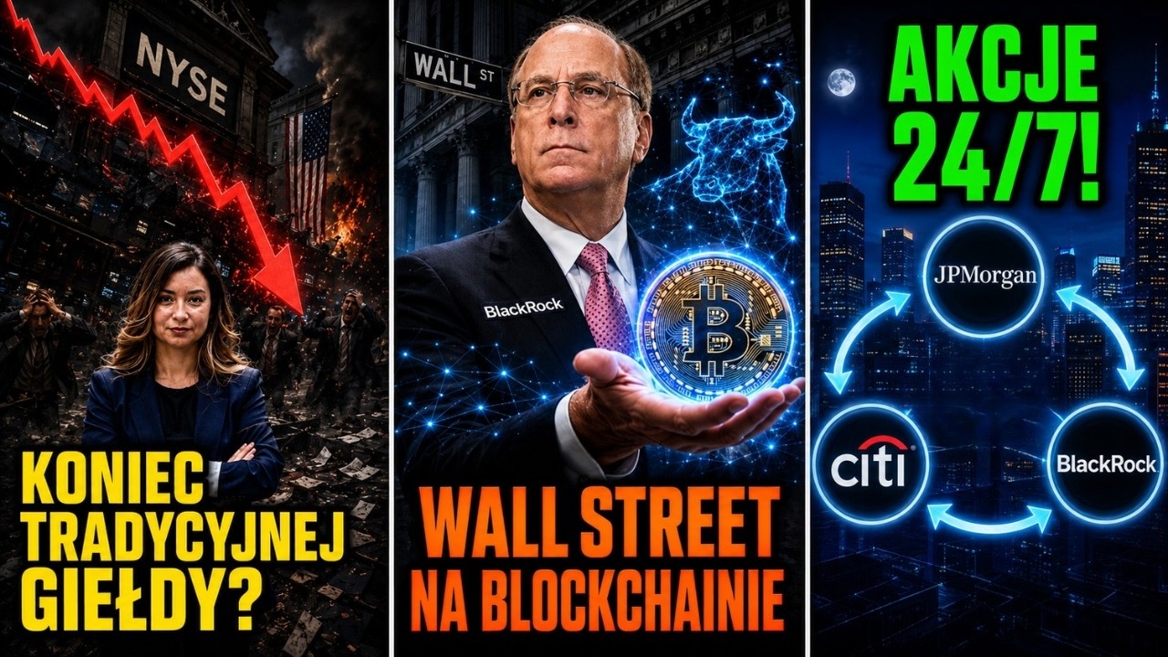 BlackRock i Wall Street przenoszą BILIONY dolar&oacute;w na Blockchain. Czym jest RWA?