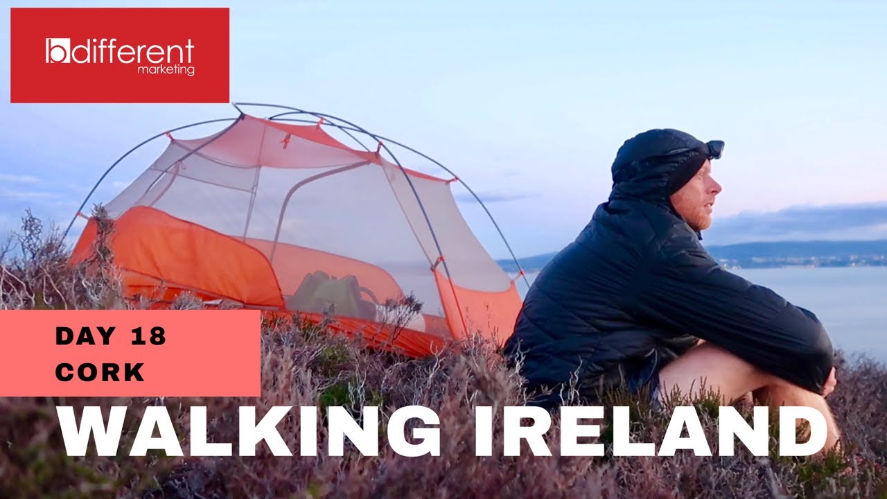 Day 18 - Cork City and Getting Sponsorship for my Walk Around Ireland