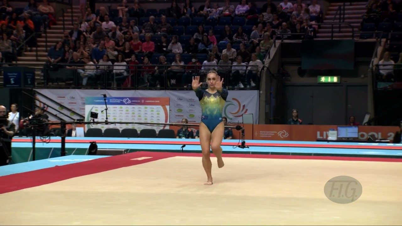 SCOTT Breanna (AUS) - 2022 Artistic Worlds, Liverpool (GBR) - Qualifications Floor Exercise