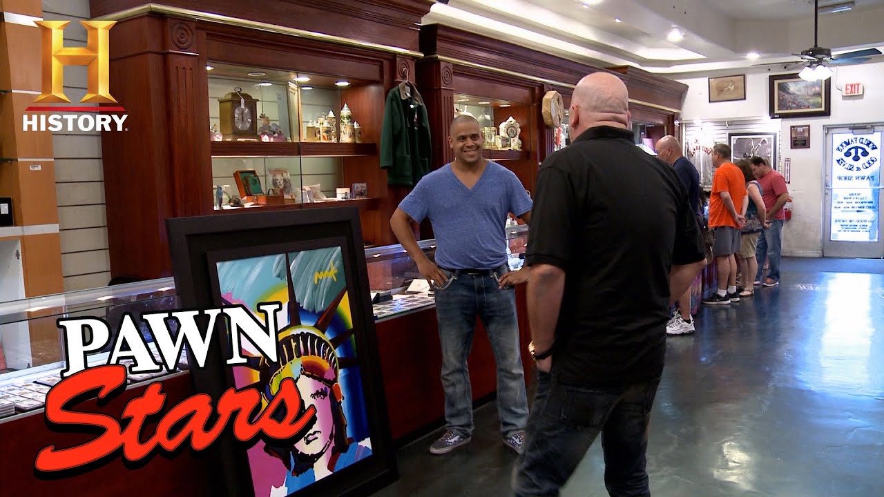 Rick Low Balls a Peter Max Painting | Pawn Stars