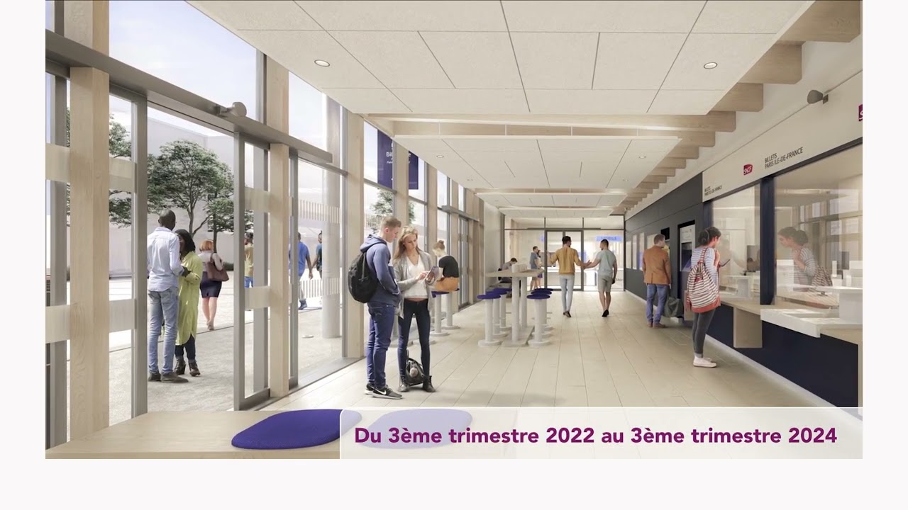Gare de Bondy – Future interconnexion avec le Grand Paris Express