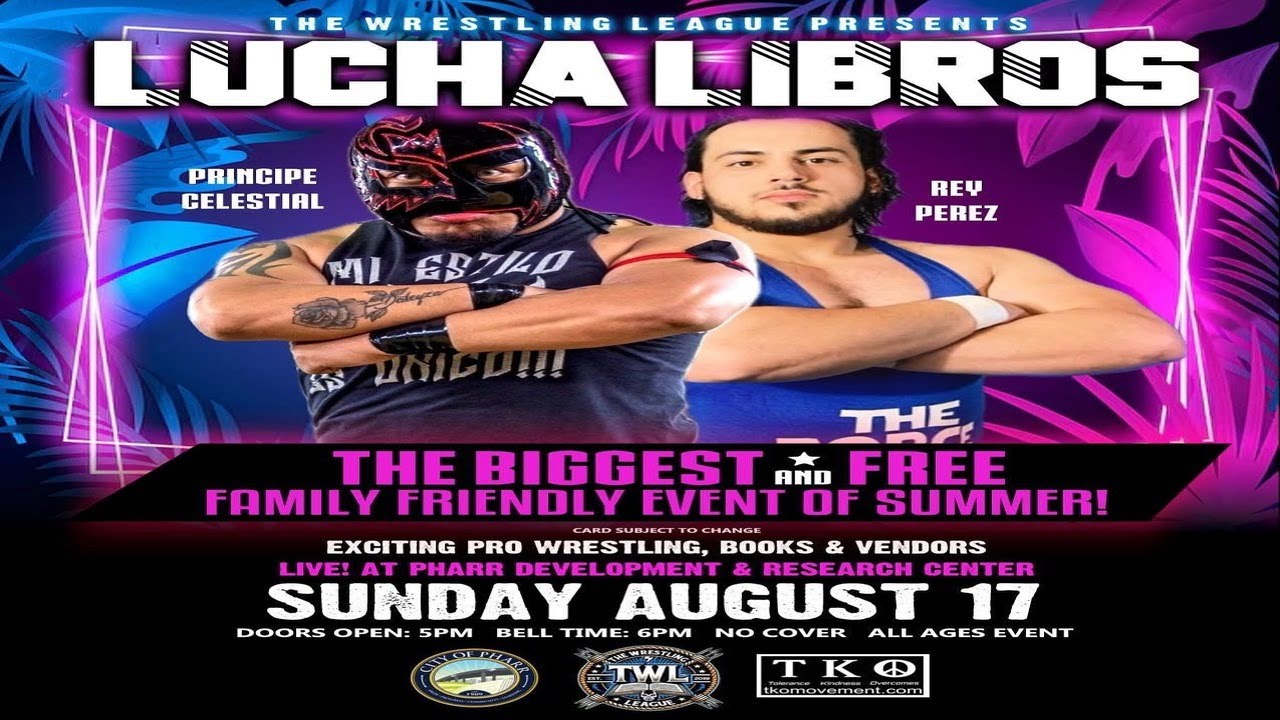 Texas Wrestling League (Lucha Libros) Príncipe Celestial vs Rey Pérez (August 17, 2025)